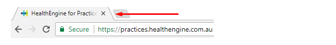 Screenshot of HealthEngine for Practices SEO title